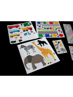 Mrs. Grossman Stickers, 11  block, 30 modules Halloween, Playground, Bear Fish